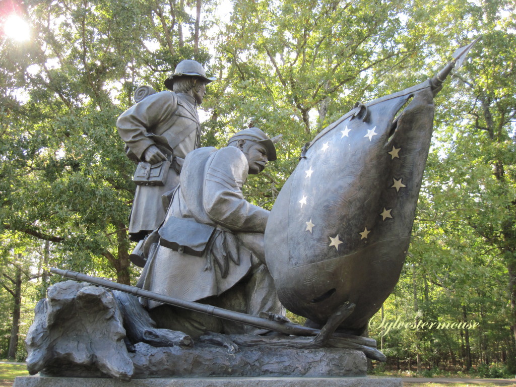 Tennessee Monument in Shiloh National Park